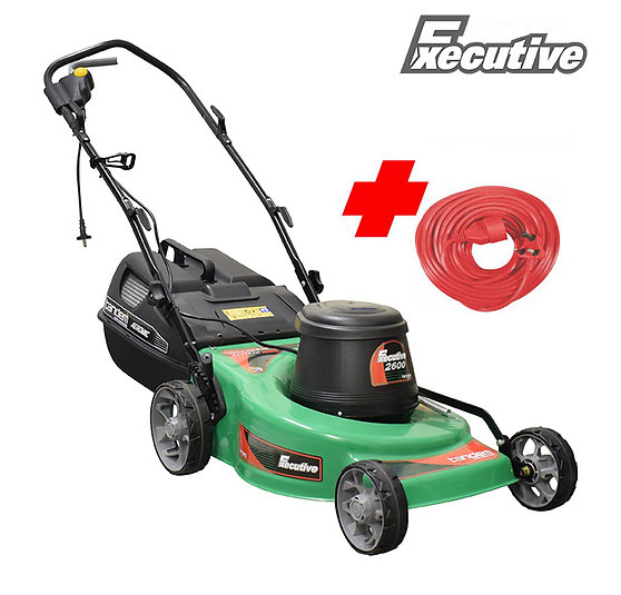 Executive 2600W Electric Lawnmower + 30m Cable